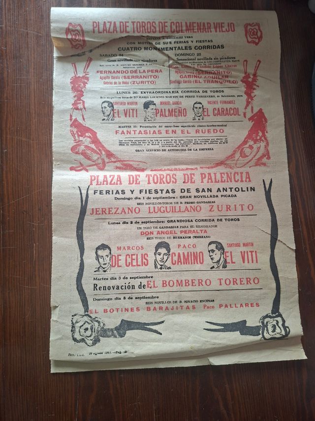 Periódico taurino Pepe Osuna 1963 ( algunas hojas)