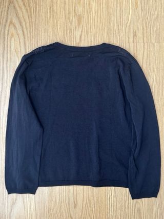 Jersey Zara Negro Encaje