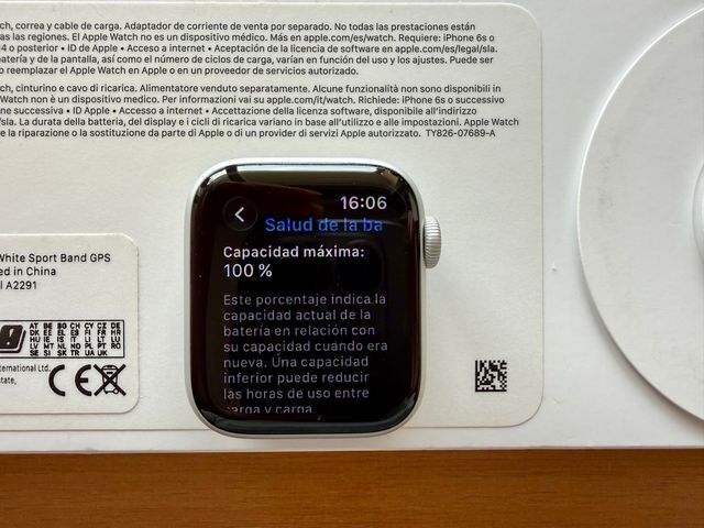 Apple Watch Series 6 40mm Plata [nuevo]