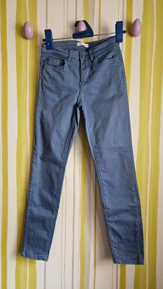 Pantalón pitillo Springfield azul mujer 34