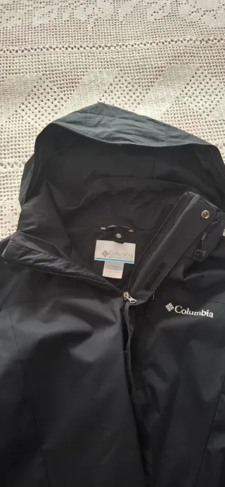 Chaqueta Columbia Negra Talla L