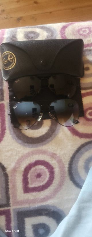 Gafas de sol Ray-Ban Aviator Marrón/Negro