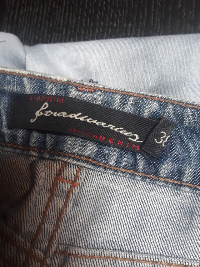 Falda vaquera Stradivarius azul