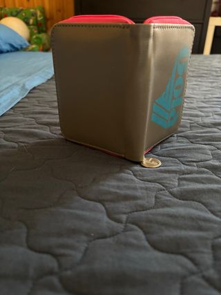 Portafoglio Gola marrone e fucsia