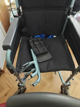 Silla de ruedas aluminio