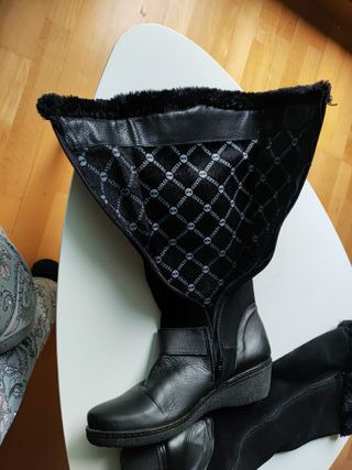Botas altas piel mujer Talla 38