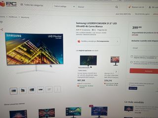 Monitor Samsung Curvo 32 4K