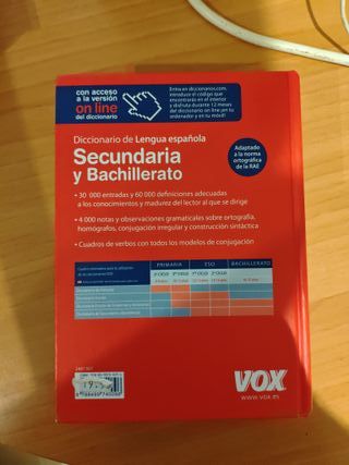 Diccionario de Secundaria y Bachillerato (Spani...