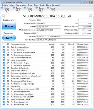 4 Discos Duros Seagate 500GB SATA