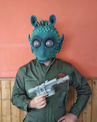DL-44 Blaster Han Solo Star Wars Monta y pinta