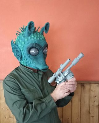 DL-44 Blaster Han Solo Star Wars Monta y pinta
