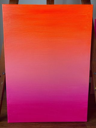 Cuadro díptico grande, moderno, y abstracto.