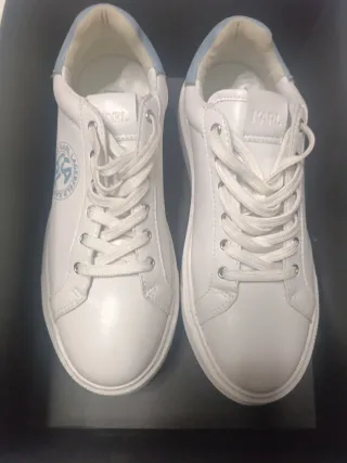 Zapatillas Karl Lagerfeld Blancas y Azules