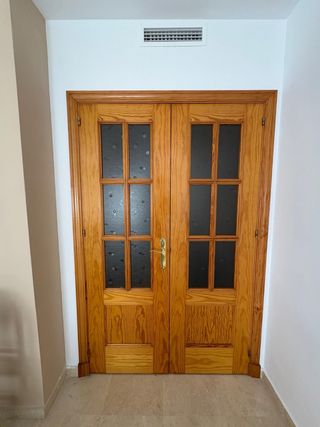 Puertas de madera interior