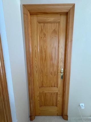 Puertas de madera interior