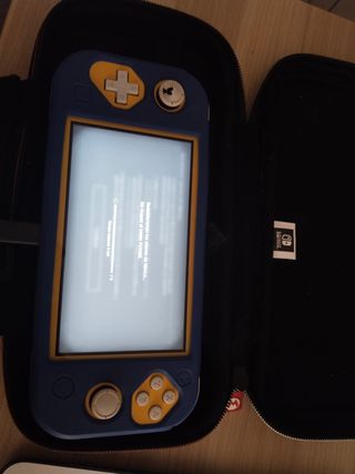 Nintendo Switch Lite blu e giallo