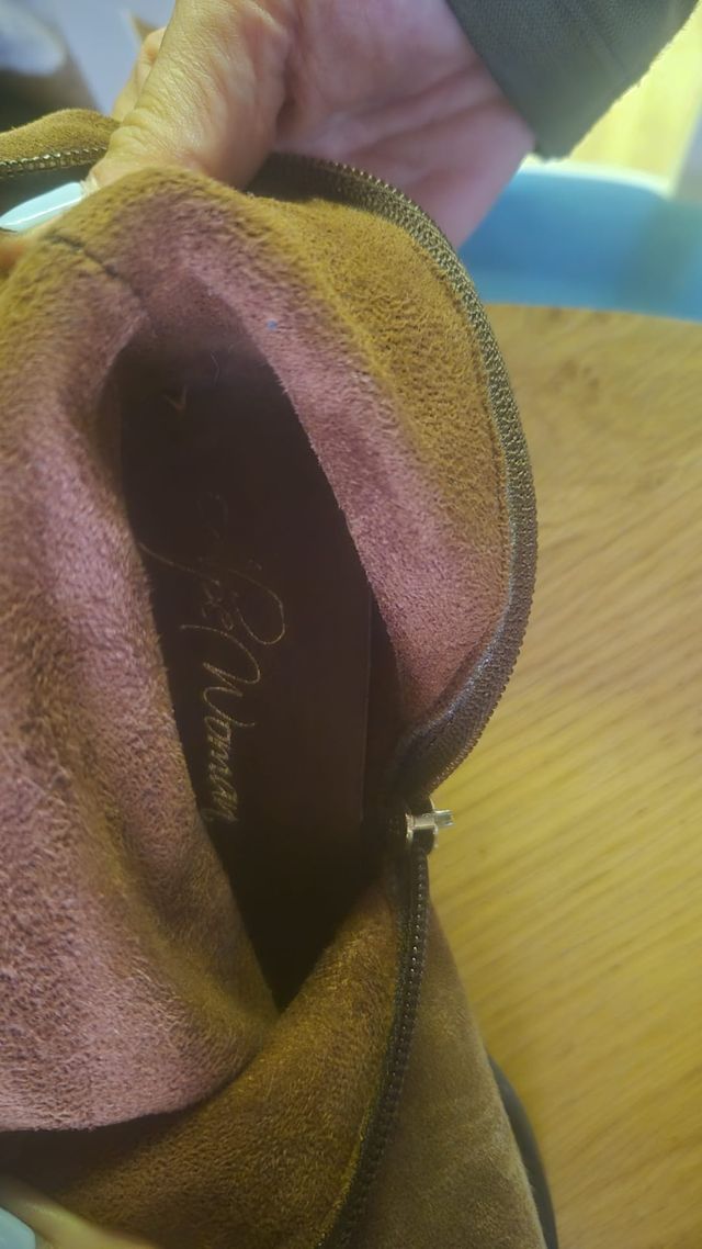 Botas mosqueteras marrones