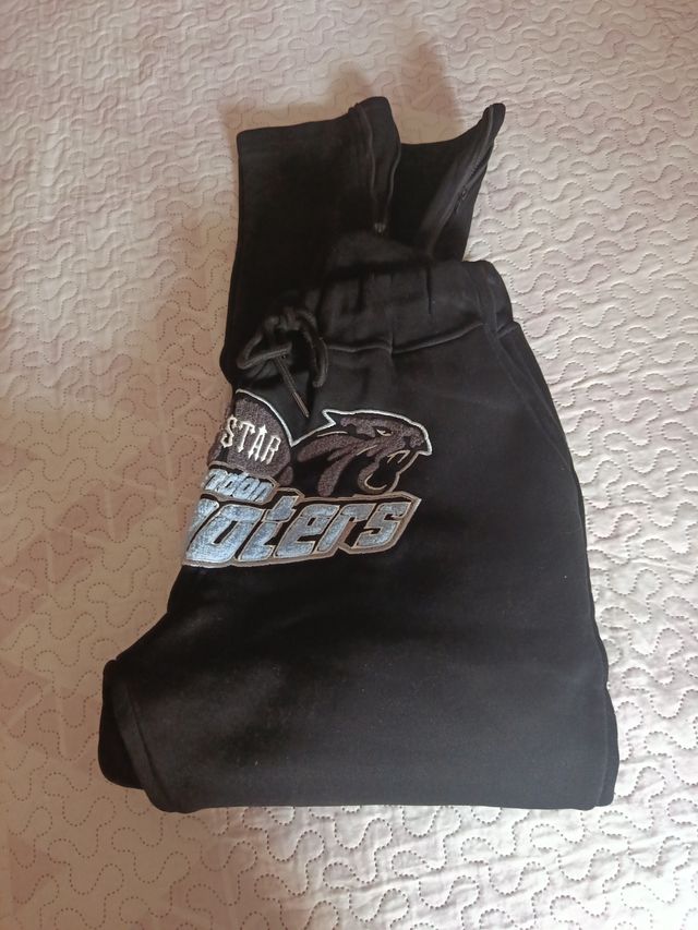 Conjunto Trapstar Negro Sudadera y Pantalón