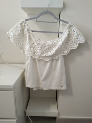 Blusa Pedro del Hierro blanca