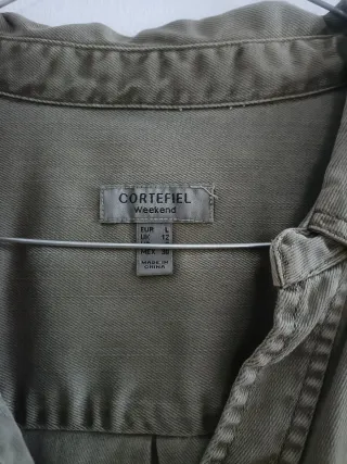Vestido verde militar