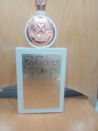 Perfume Árabe Dorado y Blanco