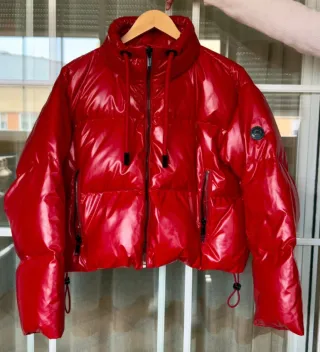 Plumífero Michael Kors Rojo Talla S