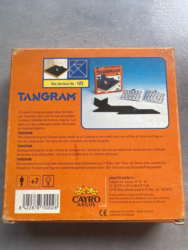 Tangram Juego de Mesa Cayro