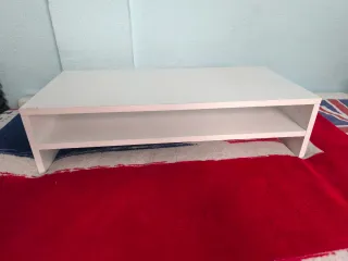 Altillo escritorio blanco madera