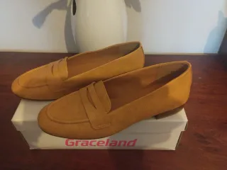 Zapatos planos Graceland amarillos