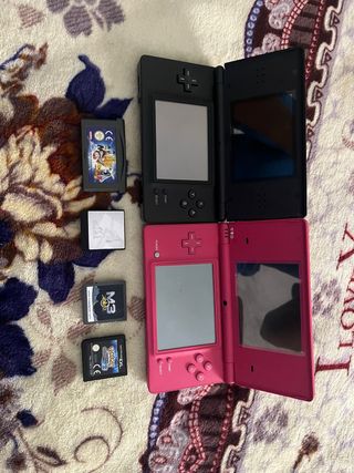 Nintendo DS Lite Rosa y Negra