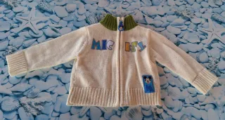 Chaqueta lana bebé Mickey Mouse