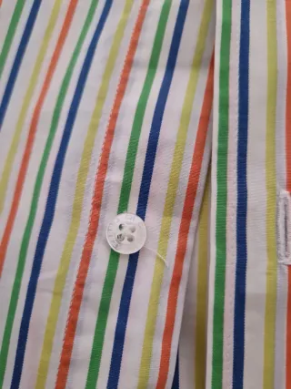 Camisa Carolina Herrera Rayas Multicolor