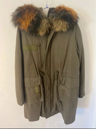 Parka Scalpers verde desmontable