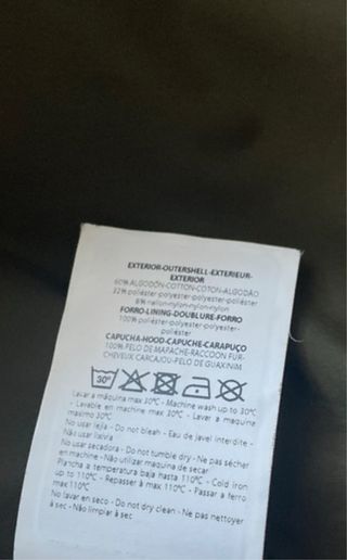 Parka Scalpers verde desmontable