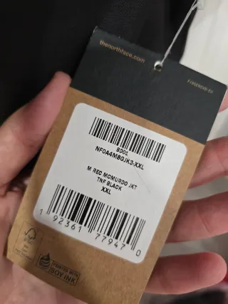 The North Face Parka Mc Murdo XXL Negra