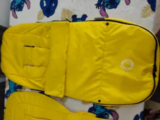 Capota, saco y colchoneta Bugaboo Amarillos