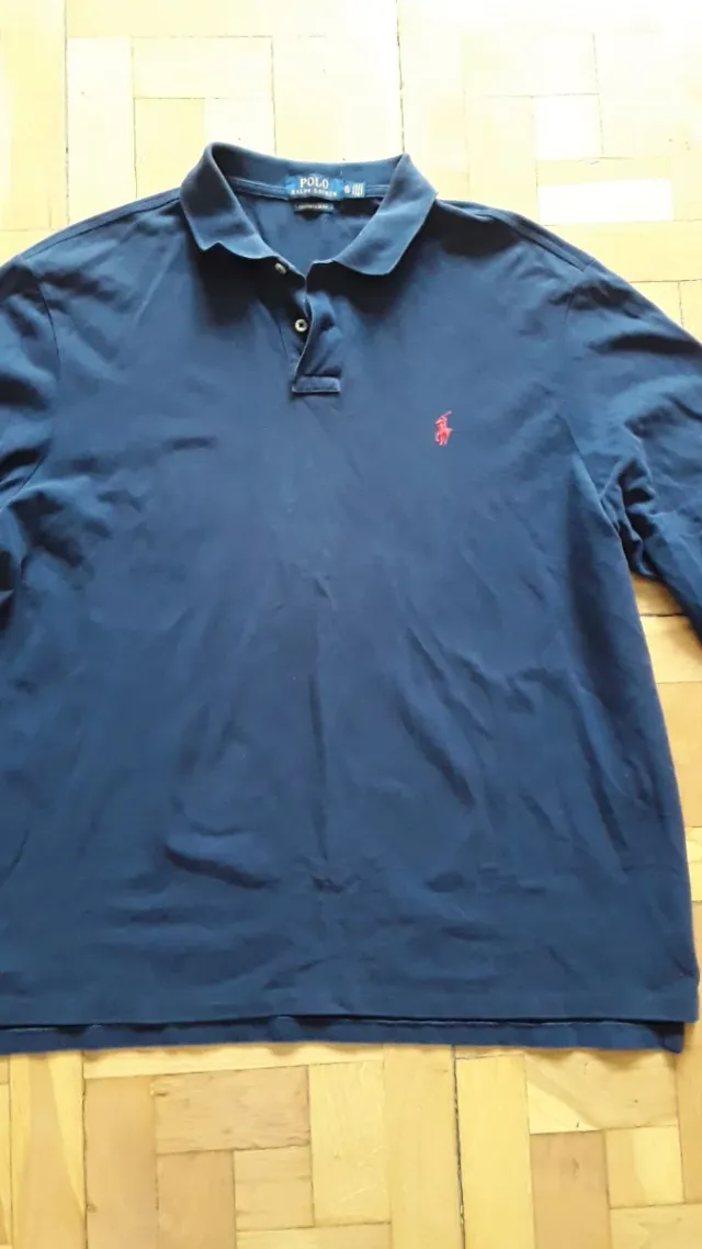 Polo Ralph Lauren Manga Larga Azul