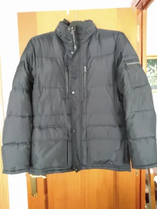 Abrigo Polar Hombre Geox Negro Talla 56