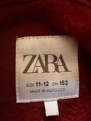 Sudadera Zara niña 11-12 años