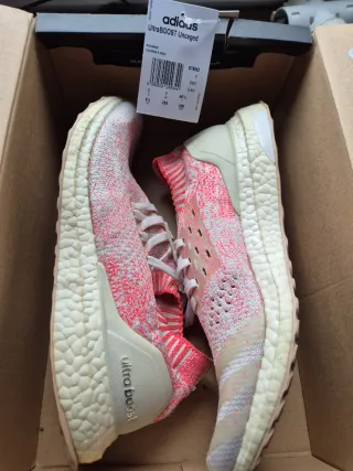 Adidas Ultraboost Uncaged Mujer Talla 40.5 Rosa