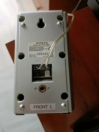 Home Cinema DVD Sony Plata