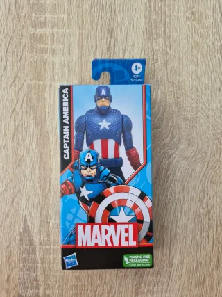 Figura Capitán América Marvel Caja