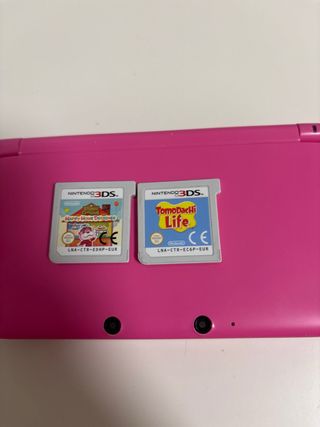 Nintendo 3DS XL Rosa + 2 juegos de regalo 