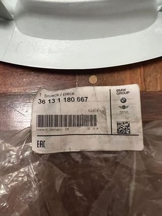 Tapacubo 14" BMW E30, E28, E24, E23. NUEVO BMW.