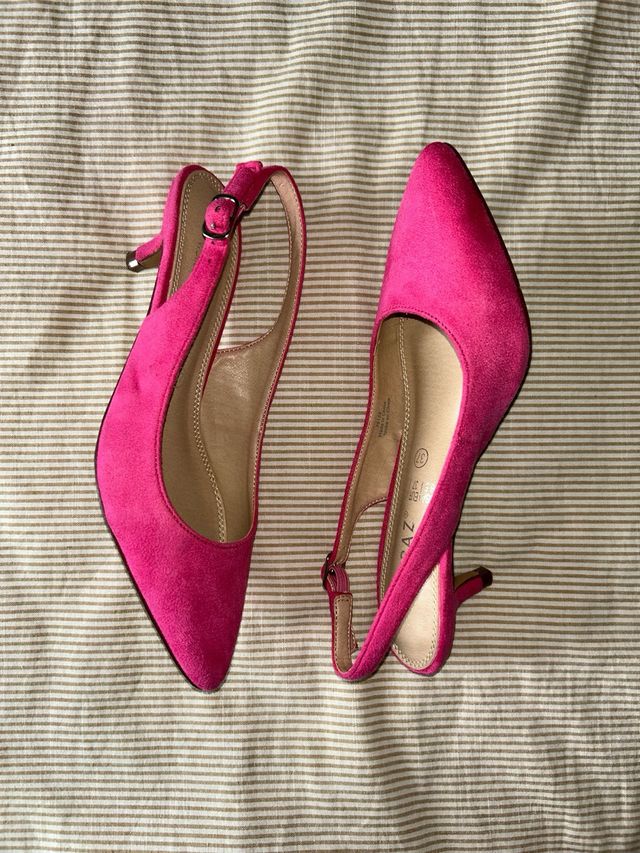 Tacones Maripaz Rosa Talla 37