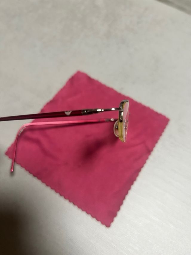 Gafas Emporio Armani semi al aire plata