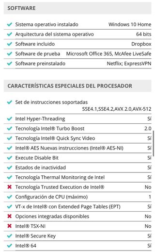 HP Laptop 15-dw2009ns i7-1065G7 8GB RAM 512GB SSD
