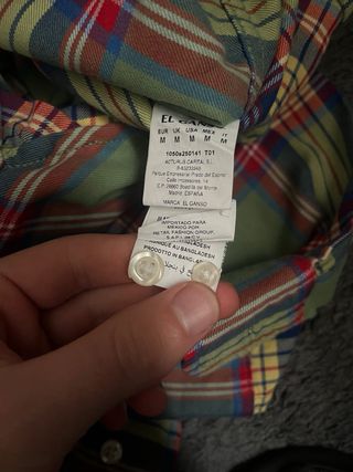 Camisa El Ganso cuadros