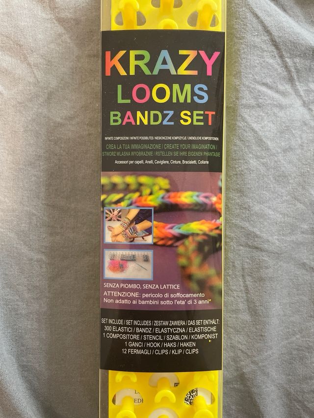 Set de pulseras Krazy Looms Bandz