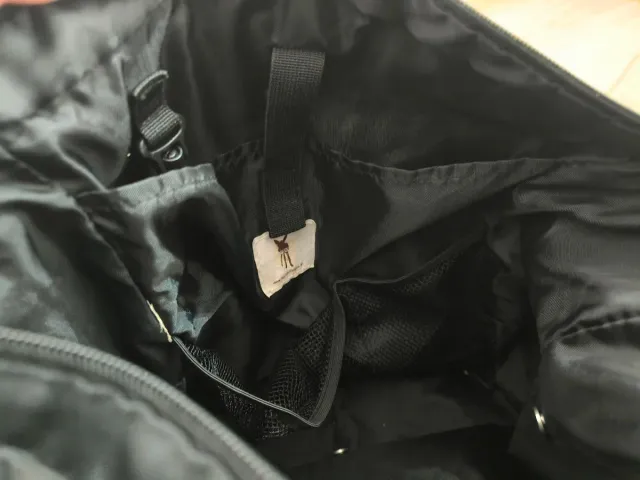 Bolsa bebe cochecito Lassig Multibolsillo Negra